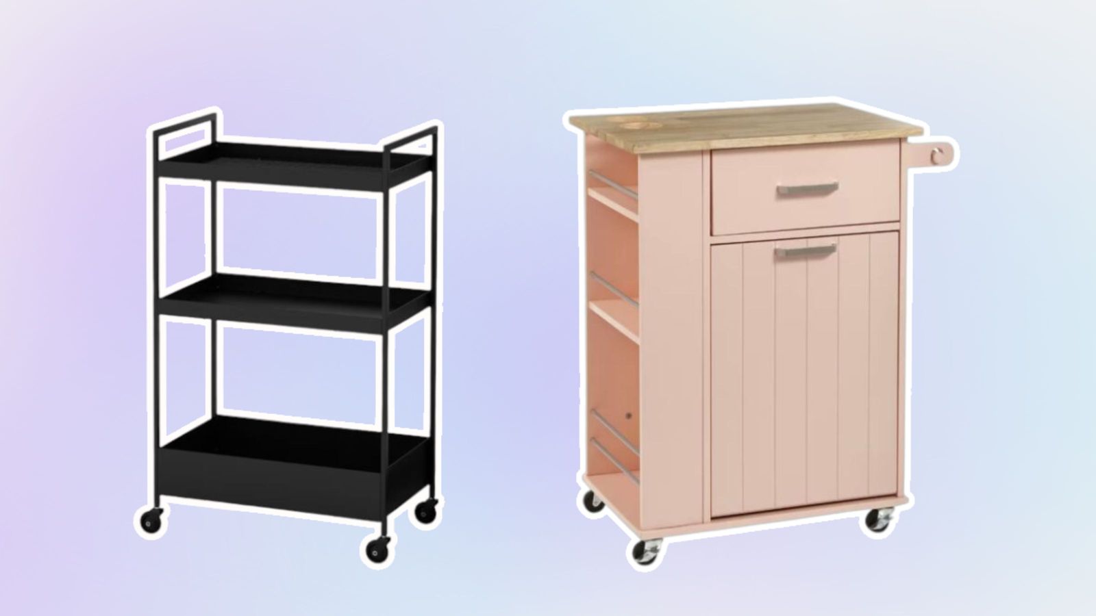 Best kitchen carts for small spaces — stylish and practical Real Homes