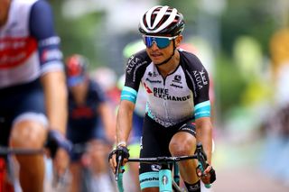 LE CREUSOT FRANCE JULY 02 Esteban Chaves of Colombia and Team BikeExchange at arrival during the 108th Tour de France 2021 Stage 7 a 2491km km stage from Vierzon to Le Creusot 369m LeTour TDF2021 on July 02 2021 in Le Creusot France Photo by Tim de WaeleGetty Images