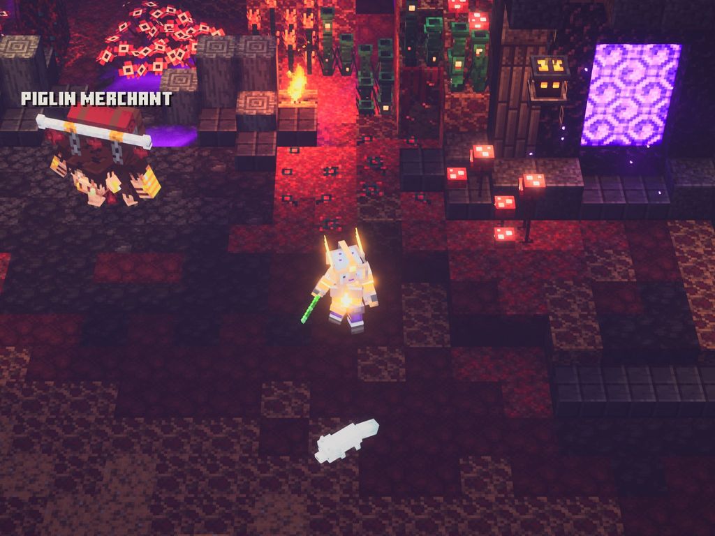 Minecraft Dungeons guide How to unlock new vendors and upgrade the