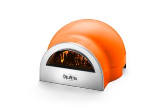 delivita competition - delivita wood fired oven in orange blaze - delivita