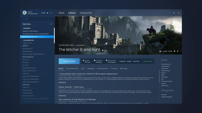 Steam, Yeni Tasarımıyla Muhtemelen Böyle Görünecek: İşte O Görseller
