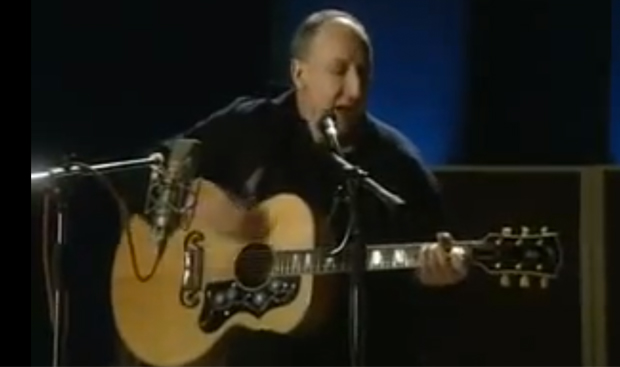 Video Finds Pete Townshend Performs Wont Get Fooled Again Acoustic Guitar World