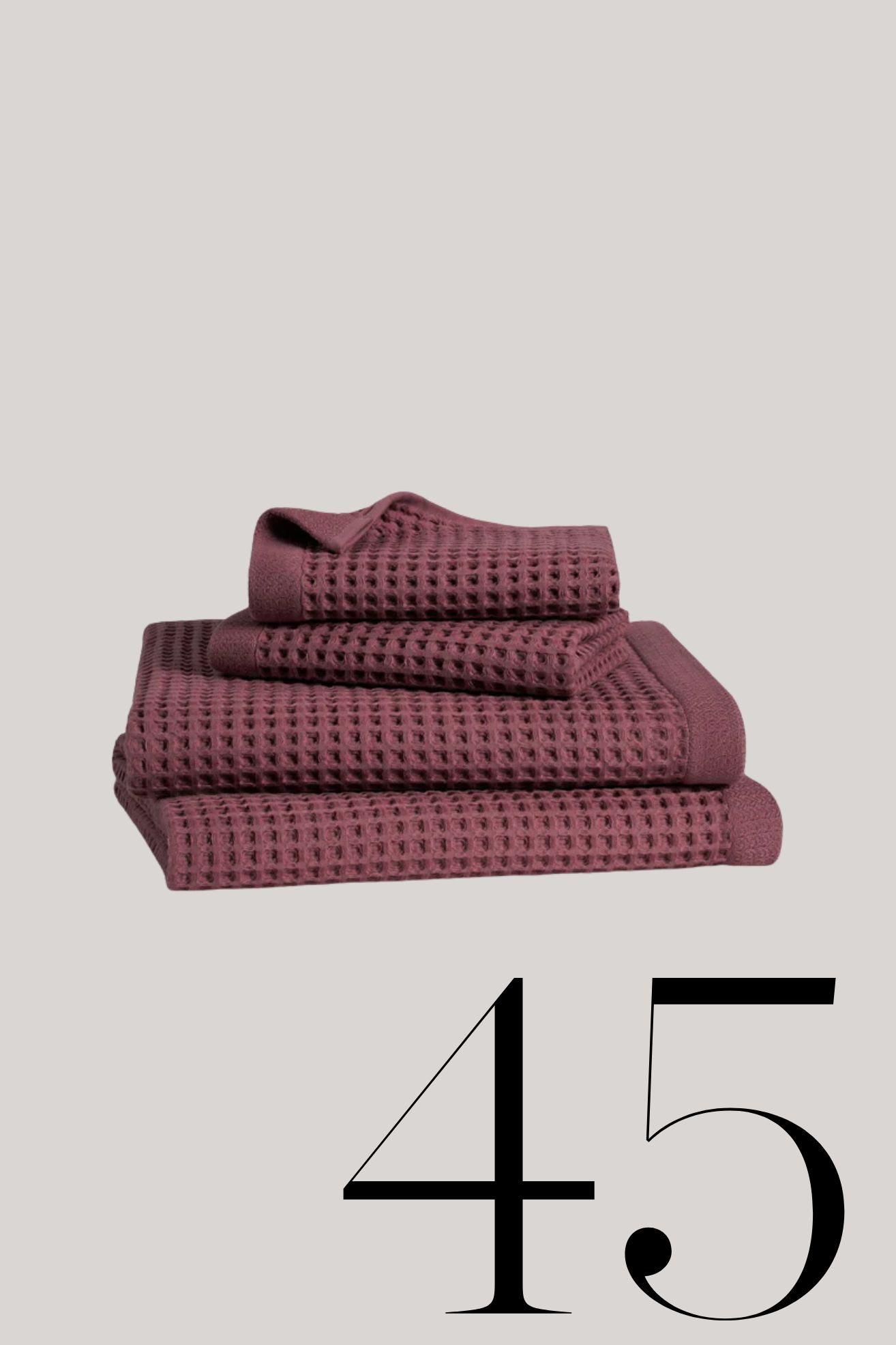 Brooklinen, Dreamweave Waffle Bath Towels