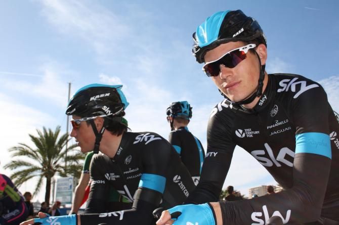 Peter Kennaugh and Ben Swift (Team Sky)