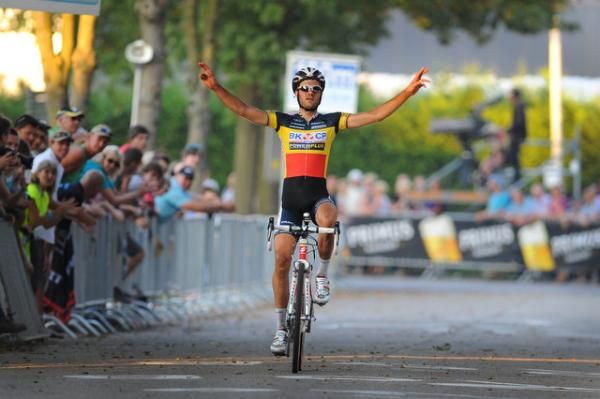 Niels Albert (BKCP Powerplus) wins the Vlaamse Industrieprijs Bosduin