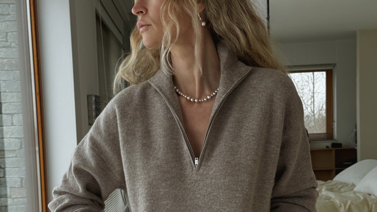 Not Cardigans, Not Crewnecks—How Fashion People Are Wearing 2026's Biggest Sweater Trend