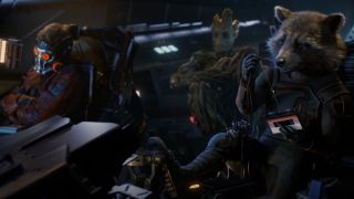Rocket, Groot and Peter Quill head to help Xandar save Earth in Guardians of the Galaxy: Cosmic Rewind
