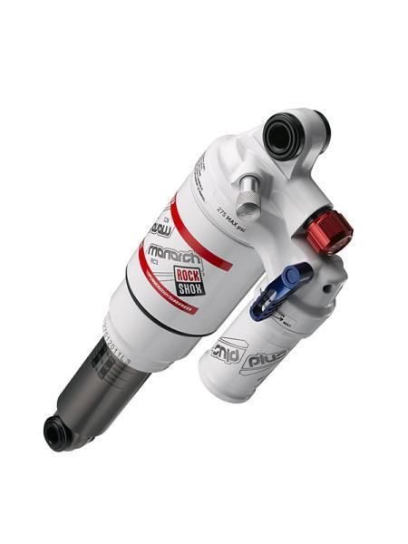 Can't get enough white on your bike? Soon you'll be able to get a white finish on your Monarch or Monarch Plus rear shock, too.