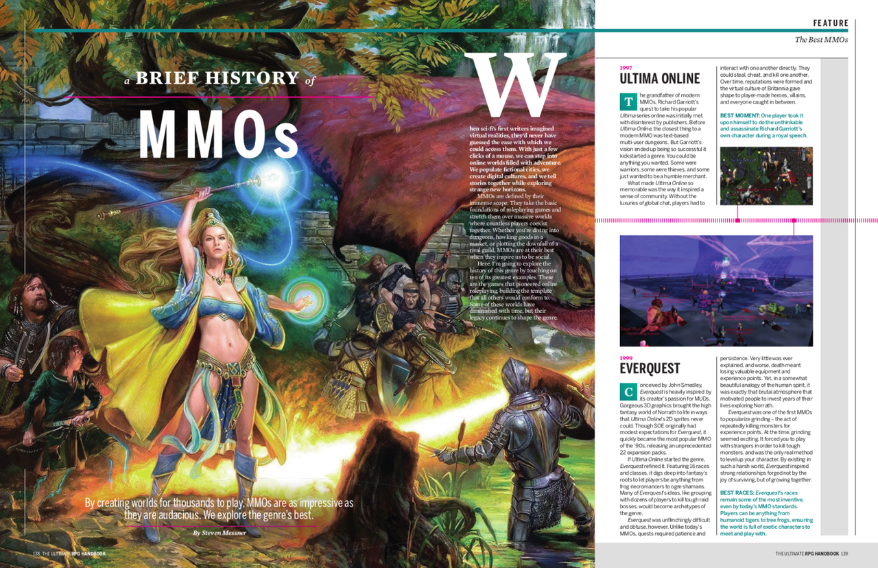 A Brief History of MMOs, by Steven Messner