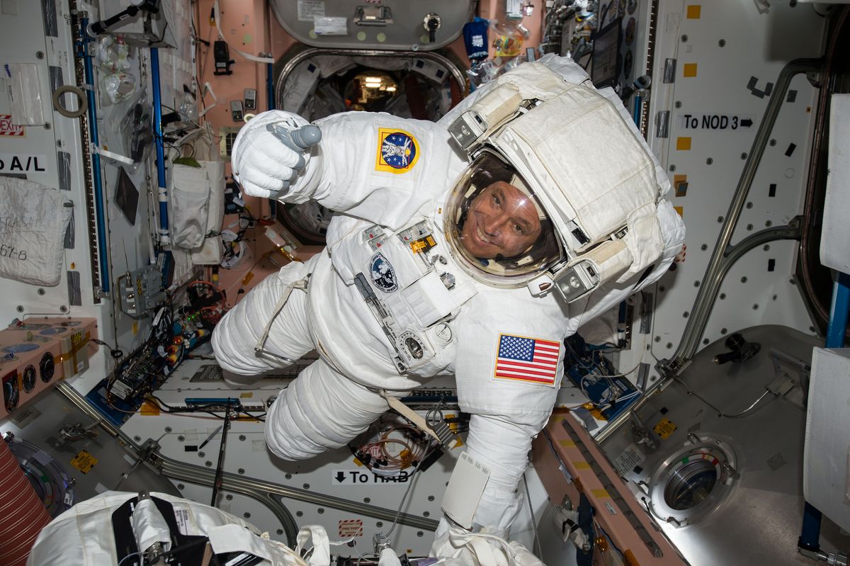 Retired NASA astronaut Jack Fischer talks spacesuit challenges and the International Space Station in ‘Virtual Astronaut’ panel