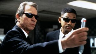 Tommy Lee Jones and Will Smith in Men in Black