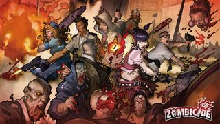 A band of survivors fight off a wave of zombies