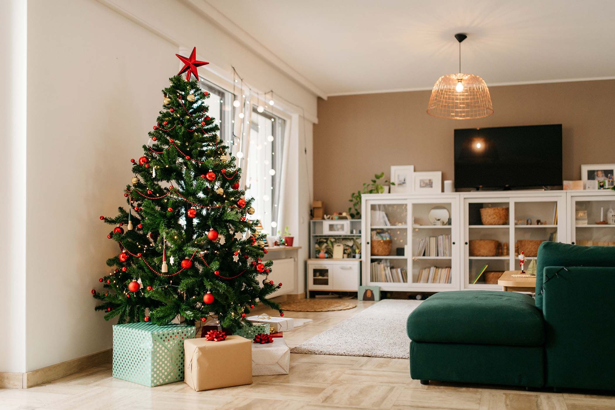 The best artificial Christmas trees: 8 ways to decorate\ | Real Homes
