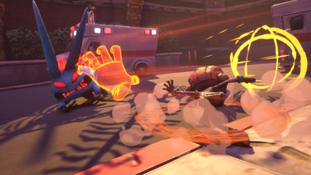 Psychonauts 2 double fine image Raz fighting bad idea