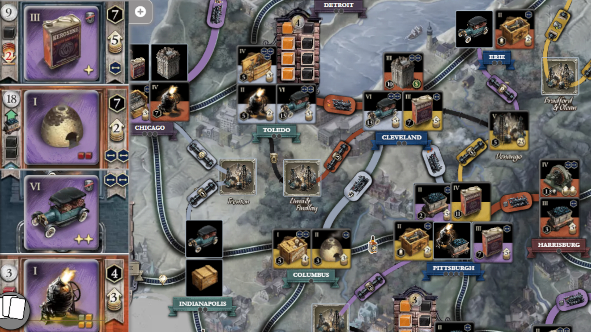The Brass: Pittsburgh board during an in-progress game