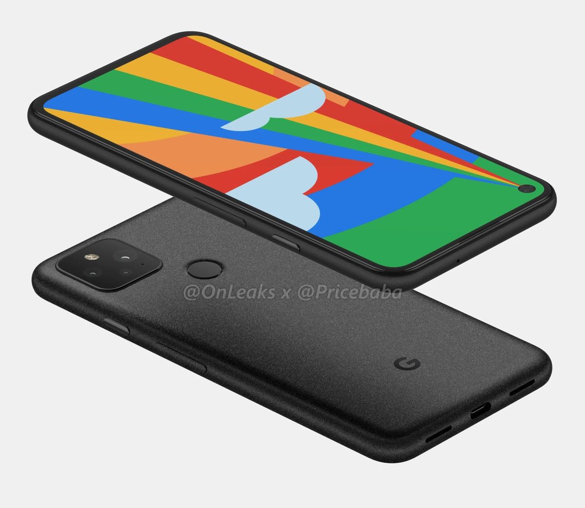 Google Pixel 5 Leaked Renders