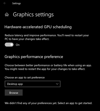 Windows Hardware Gpu Scheduling