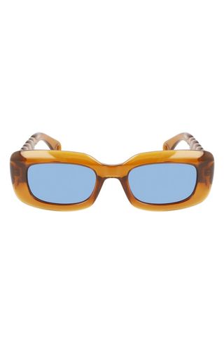 Babe 50mm Rectangular Sunglasses