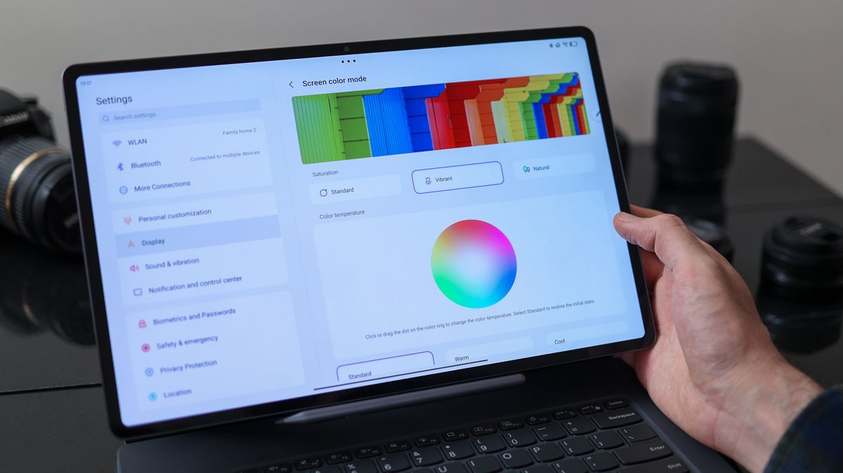 A photo of the Lenovo Tab Extreme