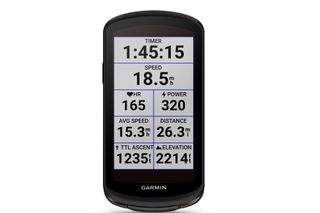 The Garmin Edge 1040 data filed screen in the image can be auto transported from your existing Garmin Connect profile