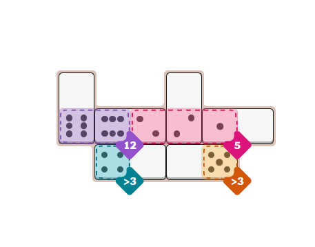 NYT Pips - November 5 Medium Solution