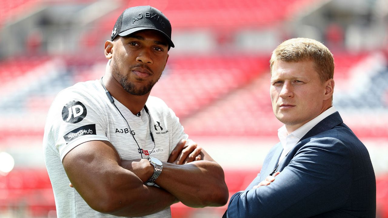 Anthony Joshua vs. Alexander Povetkin boxing Wembley