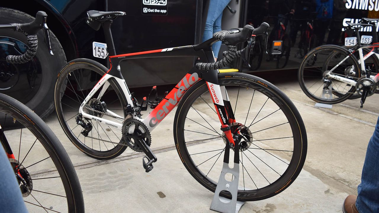 Michael Matthews' Cervelo S5 Disc