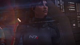 FemShep looks meaningfully into the distance