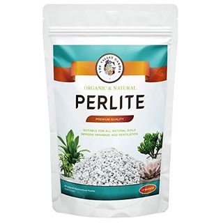 The Valley Garden Organic Perlite for All Plants, All Natural Horticultural Soil Additive Conditioner Mix, Improve Drainage and Ventilation, Help Root Growth (2 Quarts)