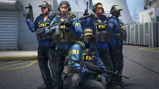 An FBI team in CS: GO.