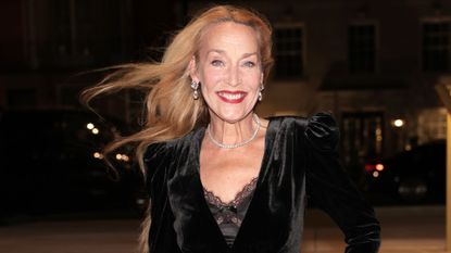 Jerry Hall attends The King's Trust Invest in Futures: 50th Anniversary Gala at The Chancery Rosewood on March 12, 2026