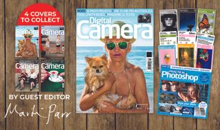 Digital Camera 218 is on sale now - with a choice of four collectible covers featuring iconic images by Martin Parr