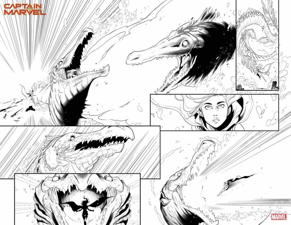 page from Captain Marvel #30