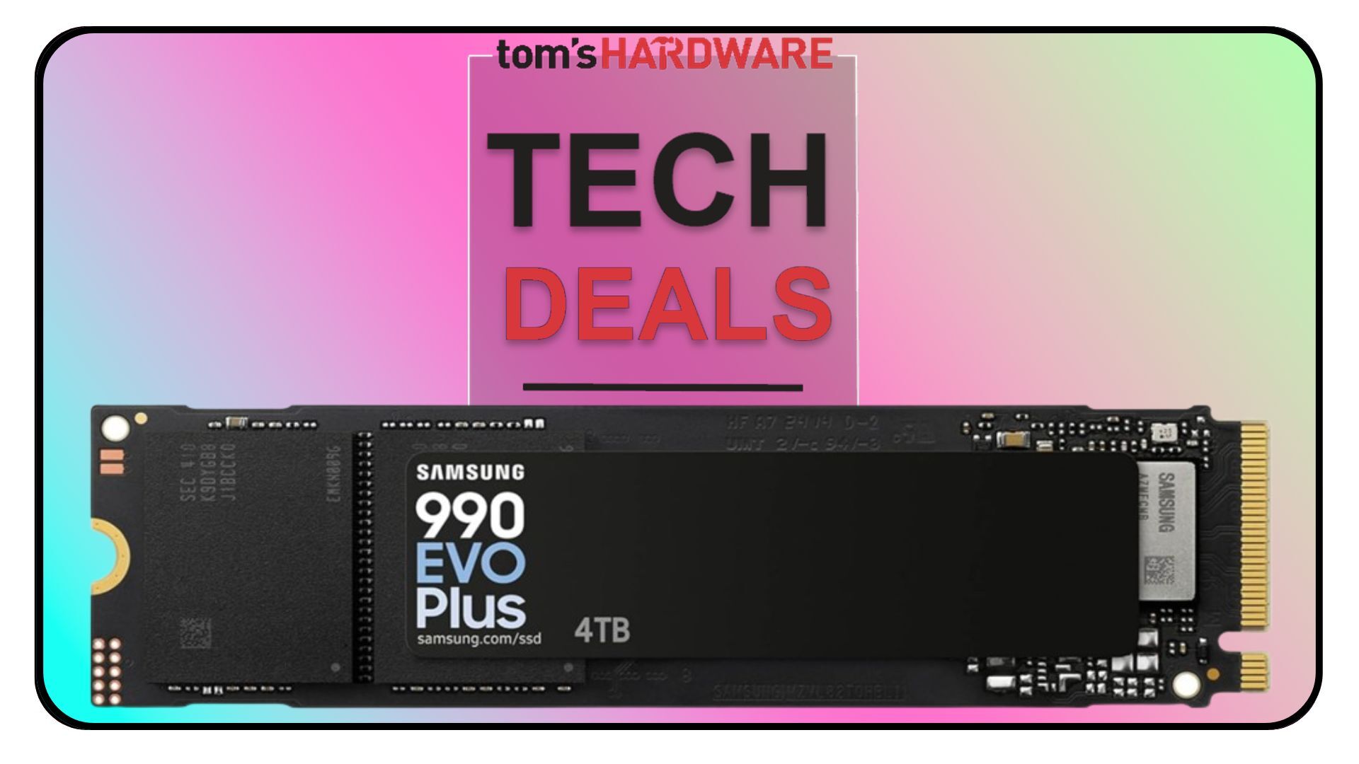Samsung 990 Evo Plus 4TB Tech Deal