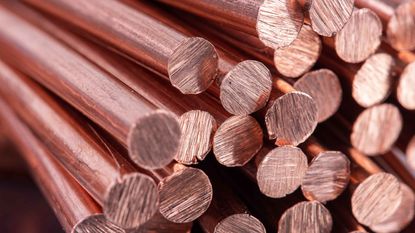 Photo of copper rod