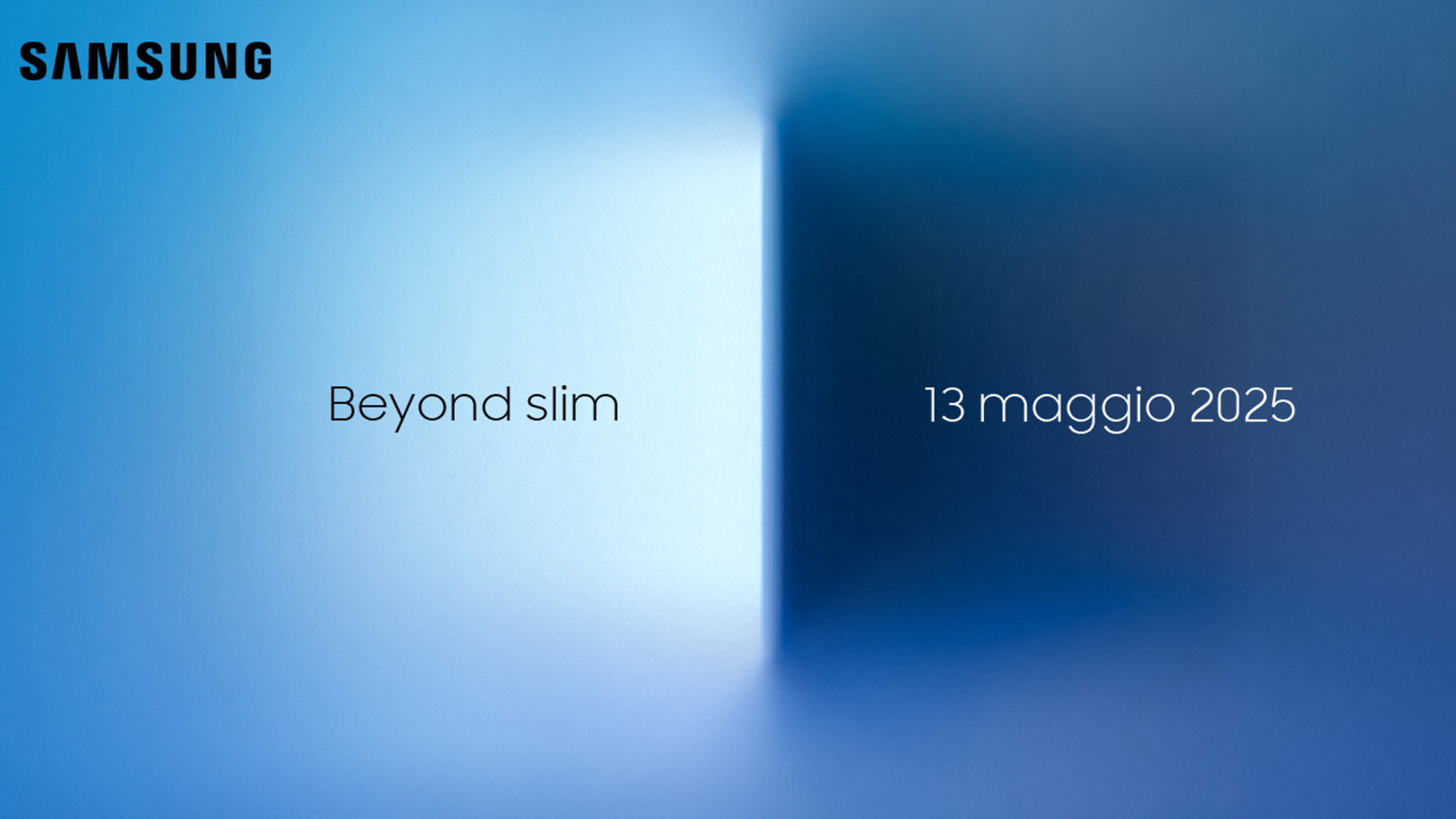 Samsung Galaxy S25 Edge teaser