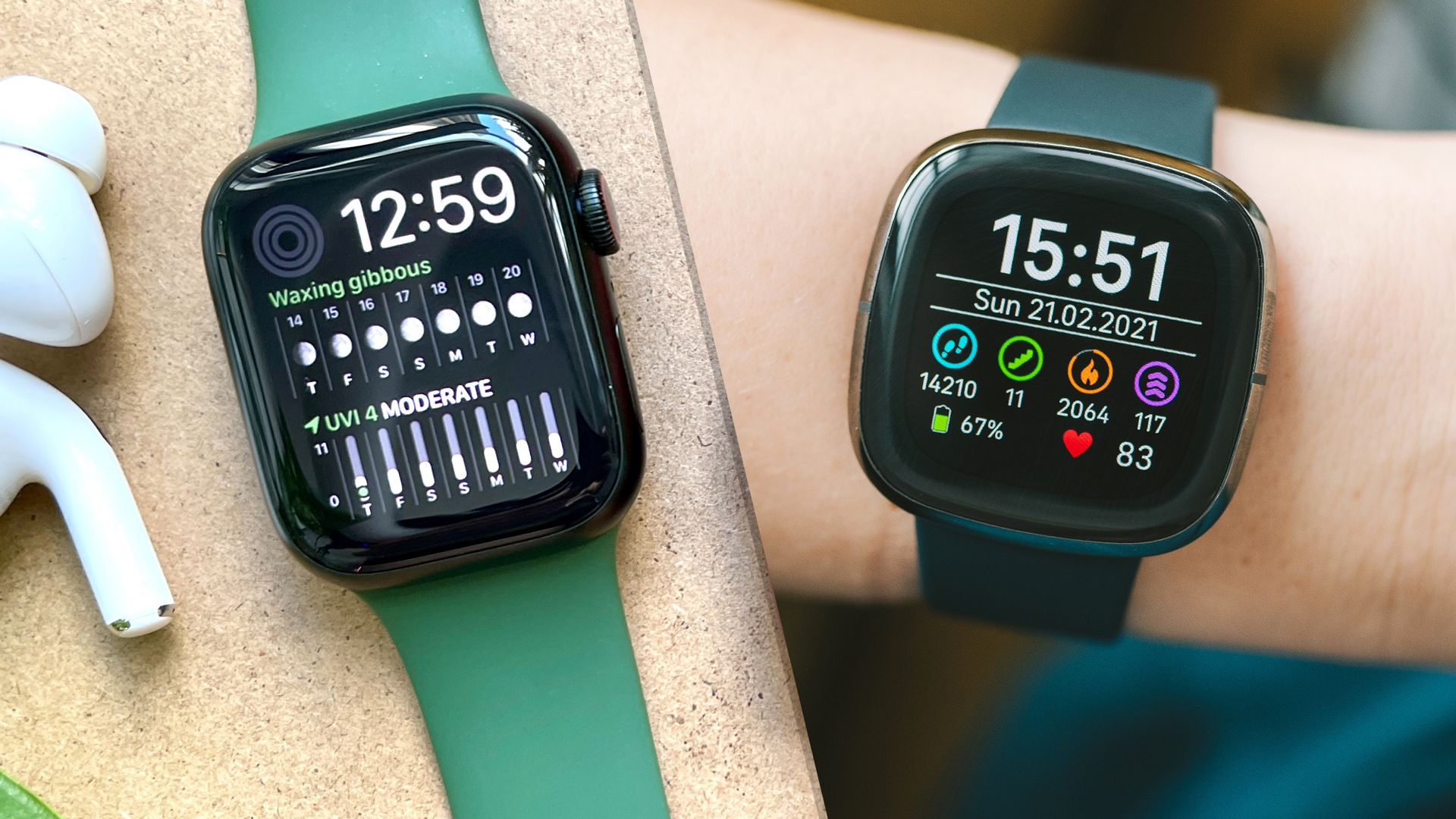 Apple Watch 7 vs. Fitbit Sense: Which smartwatch should you buy? | Tom ...