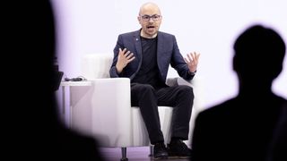 Demis Hassabis, CEO of Google DeepMind, speaks during the 'Google for Korea 2026' event at the Westin Josun Seoul in Seoul, South Korea, on April 29, 2026.
