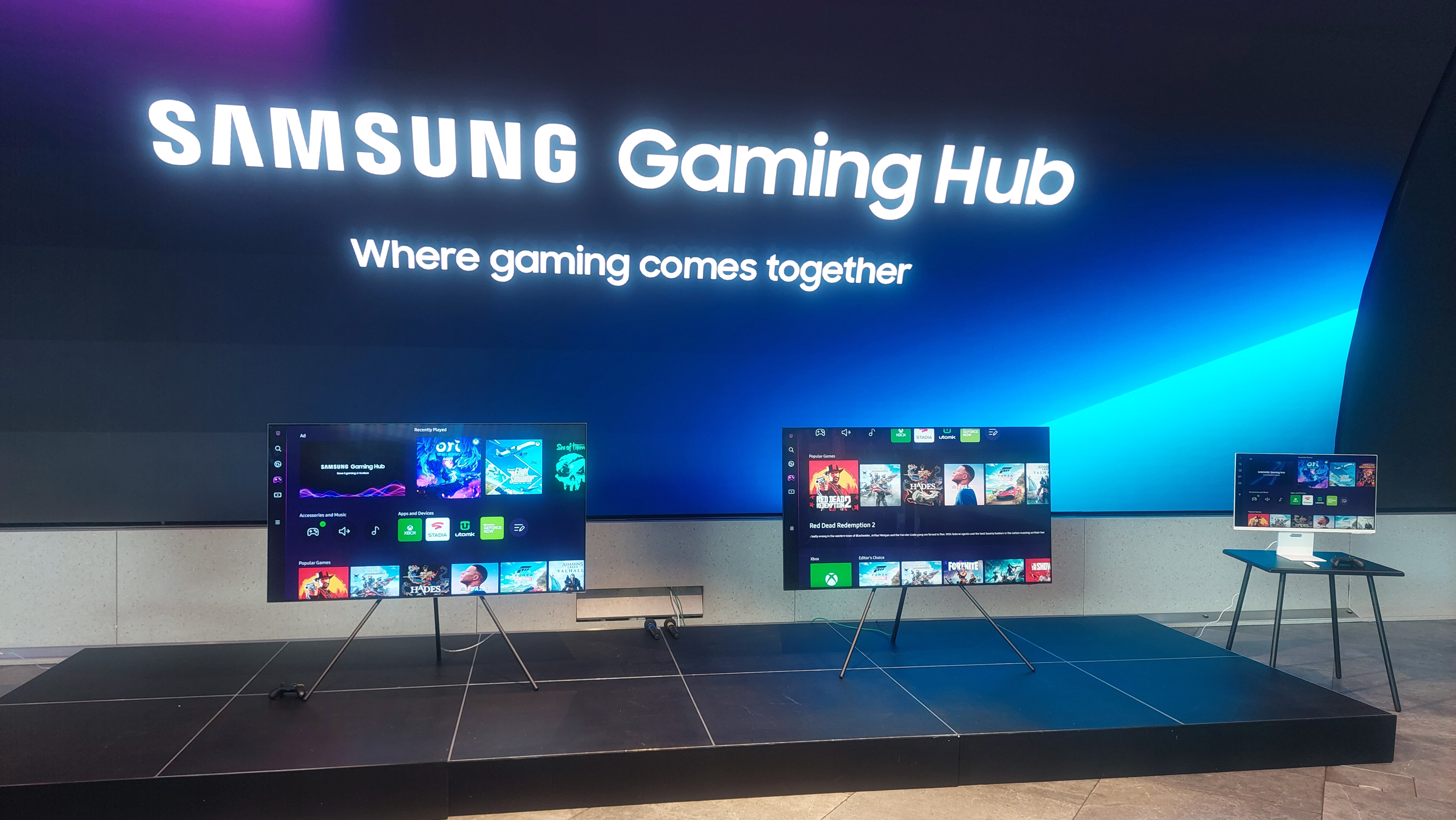 Samsung leva Xbox Cloud Gaming e GeForce Now para TVs lançadas em 2021