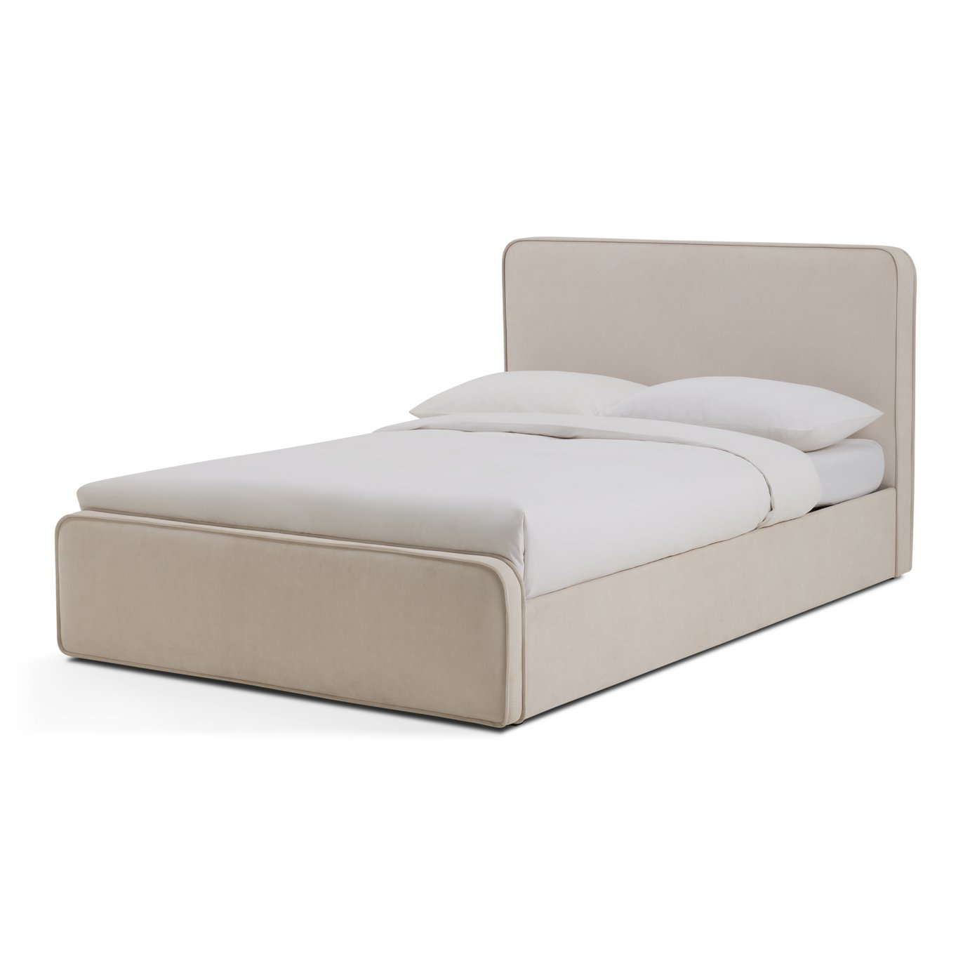 Habitat Ruxley Double Drawer Storage Bed Frame - Natural