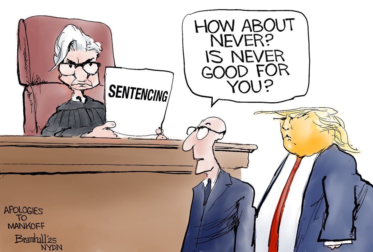 Political cartoon