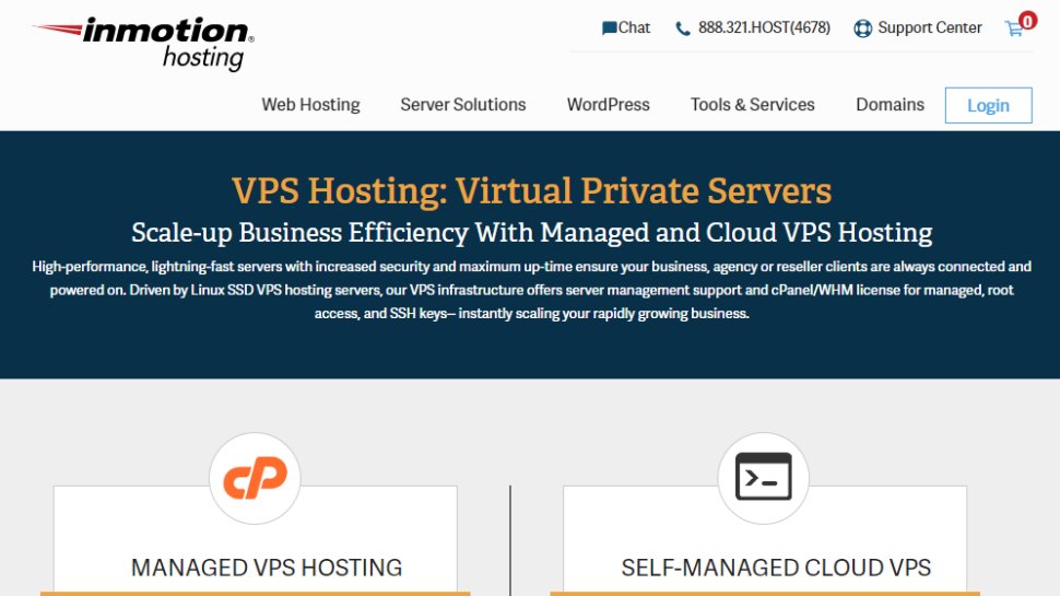 InMotion VPS Hosting