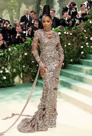 celebrities arrive at the 2024 Met Gala