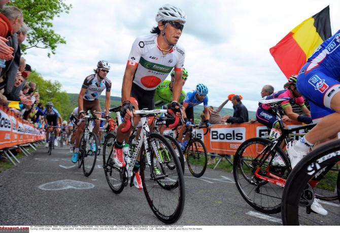Japanese national champion, Yukiya Arashiro (Europcar)
