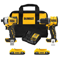 DEWALT ATOMIC MAX Cordless Combo Kit | was $229, now $149 at Home Depot