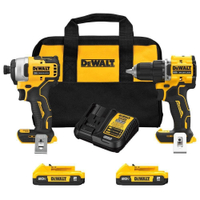 DEWALT ATOMIC MAX Cordless Combo Kit | was $229, now $149 at Home Depot (save 35%)