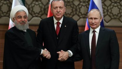 Erdogan Putin Rouhani