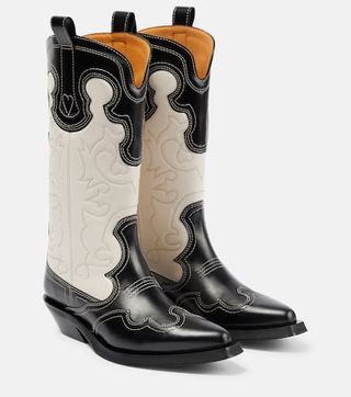 Leather Cowboy Boots