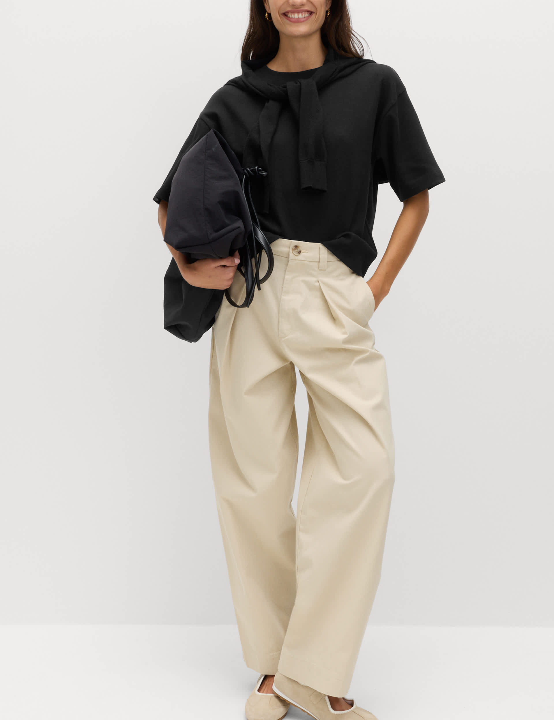 Pure Cotton Heavyweight Boxy Top