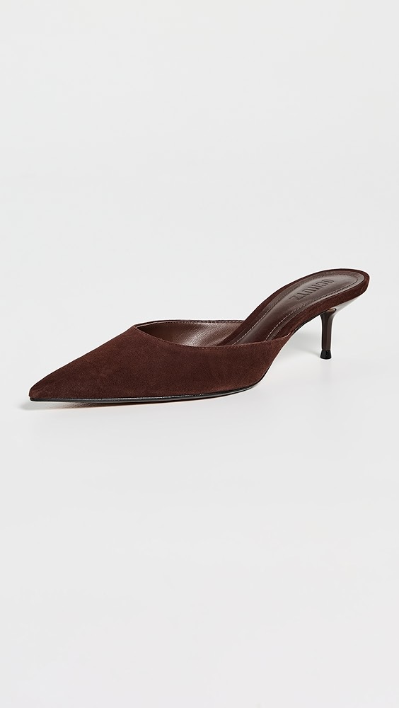 Schutz Julie Kitten Heel Mules